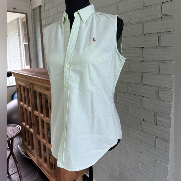 Ralph Lauren Sport Sleeveless Oxford size 8 - Picture 8 of 9